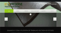 Desktop Screenshot of ecopreserve.com.br